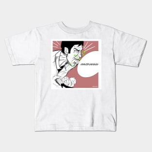 the crybaby in sports of tennis Kids T-Shirt